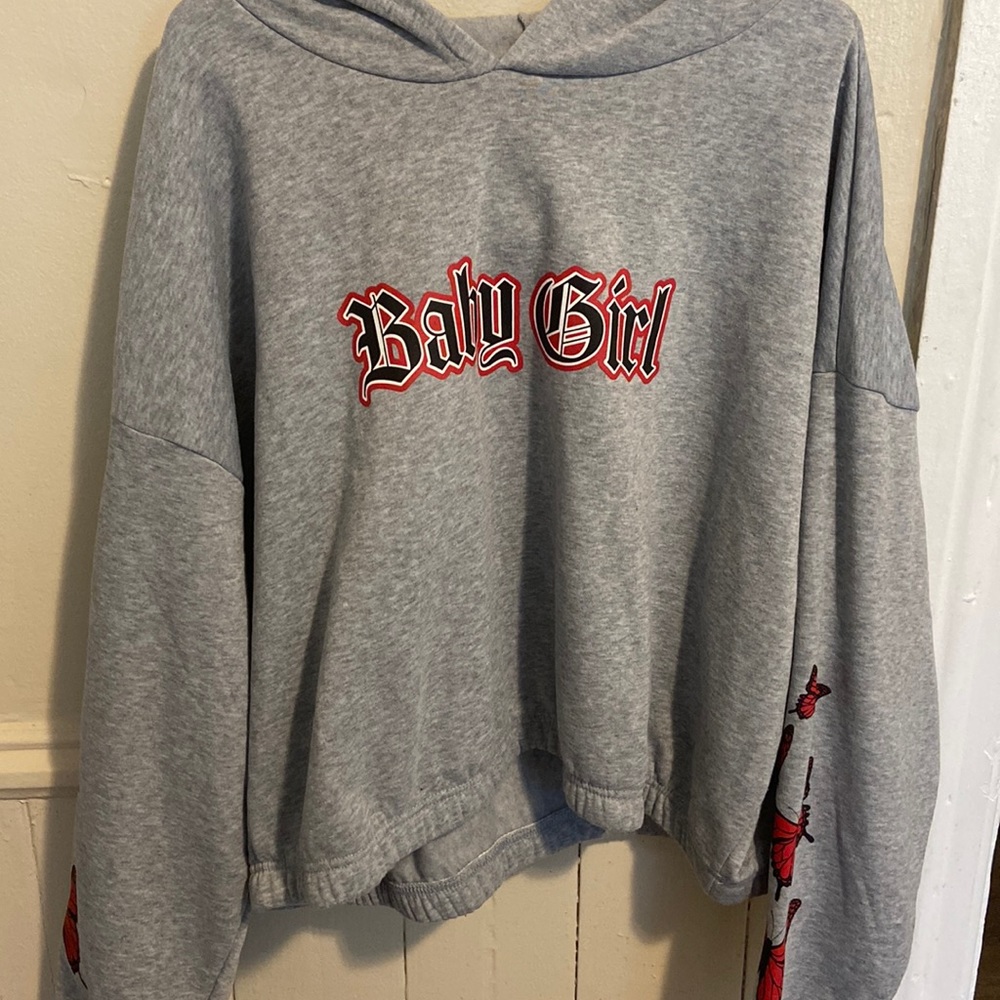 Baby Girl Grey sweater